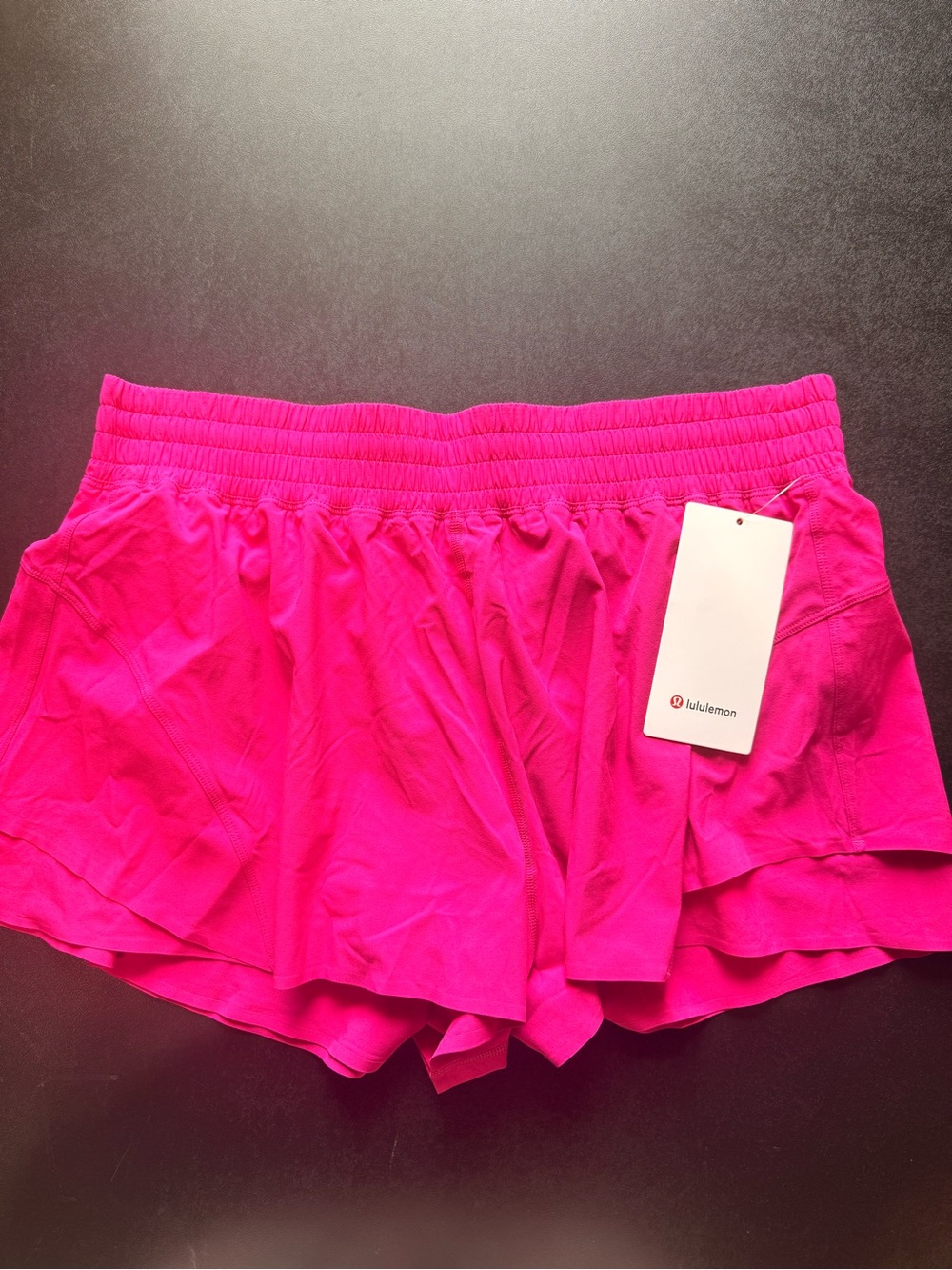 lululemon athletica Hot Pink Layered Workout Shorts